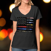 ファーストレスポンダー支援フラグTシャツ Tシャツ