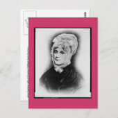 ファーストレディ・アンナ・ハリソン ポストカード (正面/裏面)