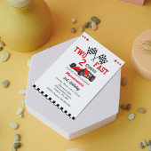 ファーストレースカーボーイ2歳の誕生日パーティー 招待状