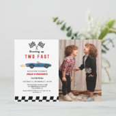 ファーストレースカーボーイ2nd合同誕生日パーティー 招待状 (スタンド正面)