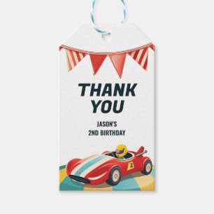 ファーストレースカー2nd誕生日 ギフトタグ