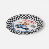 ファーストレースカー2nd誕生日 ペーパープレート (アングル)