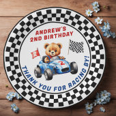 ファーストレースカー2nd誕生日 ペーパープレート