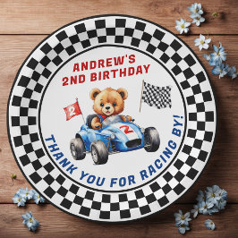ファーストレースカー2nd誕生日 ペーパープレート