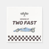 ファーストレースカー2nd Boy's Birthday Party スタンダードカクテルナプキン (正面)