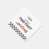 ファーストレースカー2nd Boy's Birthday Party スタンダードカクテルナプキン (角)