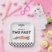 ファーストレースカー2nd Boy's Birthday Party ペーパープレート (パーティー)