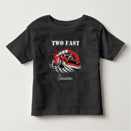ファーストレースカー2ndBirthday トドラーTシャツ