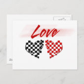 ファーストレーンでの愛 – ナスカーファン向け ポストカード (正面/裏面)