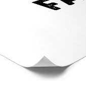 ファーストレーンでの生活おもしろいボーリング ポスター (角)