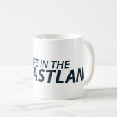 ファーストレーンのマグの生命 コーヒーマグカップ (正面右)