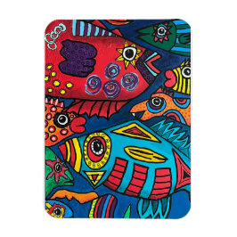 ファーストレーンの魚 マグネット