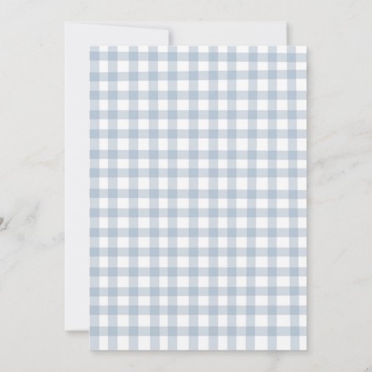 ファーストロデオウェスタン男の赤ちゃん誕生日 招待状 (裏面)