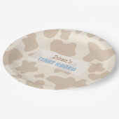 ファーストロデオウエスタンカウボーイカウウプリント紙プレート ペーパープレート (アングル)