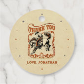 ファーストロデオウエスタンカウボーイ誕生日 フェイバータグ (裏面)