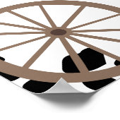 ファーストロデオウエスタンボーイファースト誕生日へようこそ ポスター (角)