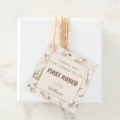 ファーストロデオカウボーイウェスタン誕生日サンキューユユーラベル フェイバータグ (インサイチュ)