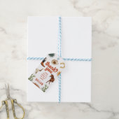 ファーストロデオカウボーイ誕生日 ギフトタグ (より糸付き)