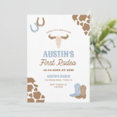 ファーストロデオカウボーイ誕生日 招待状 (スタンド正面)