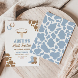 ファーストロデオカウボーイ誕生日 招待状