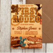 ファーストロデオカウボーイ誕生日 招待状