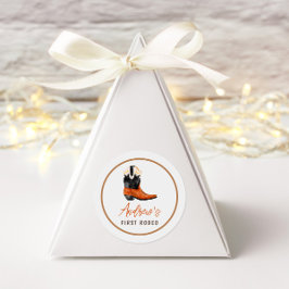 ファーストロデオサザンカウボーイ誕生日 ラウンドシール