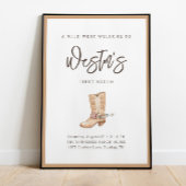 ファーストロデオニュートラルサザンカウボーイ誕生日ポステ ポスター