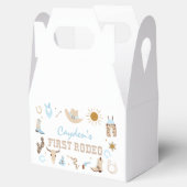 ファーストロデオパステルファースト誕生日 フェイバーボックス (オープン)