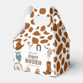 ファーストロデオブラウンワイルドウエストボーイファースト誕生日 フェイバーボックス (裏面サイド)