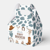 ファーストロデオブルーワイルドウエストボーイファースト誕生日 フェイバーボックス (正面サイド)
