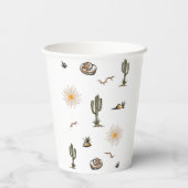 ファーストロデオボーイ誕生日 紙コップ (裏面)