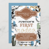 ファーストロデオ招待状 招待状 (正面/裏面)