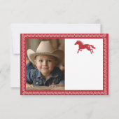 ファーストロデオ誕生日サンキューカード – ウエスタンコブ サンキューカード (裏面)