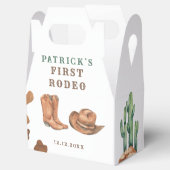 ファーストロデオ誕生日パーティー フェイバーボックス (オープン)