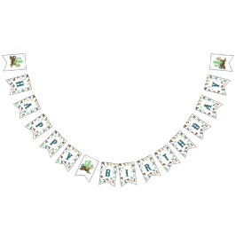 ファーストロデオ誕生日1stカウボーイウェスタン バンティングフラッグ