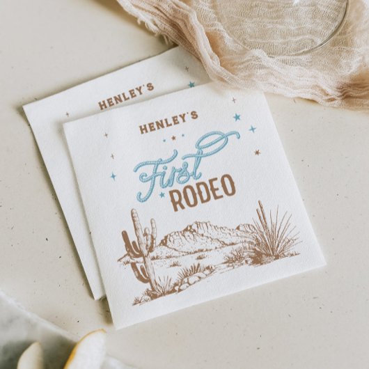 ファーストロデオ誕生日 スタンダードカクテルナプキン