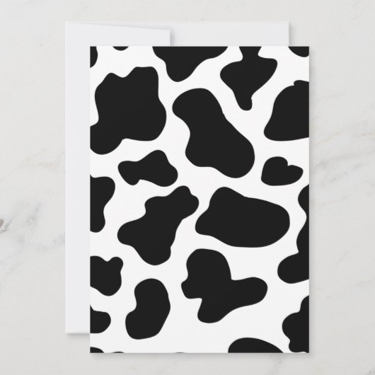 ファーストロデオ誕生日、女性のカーボーイ招待状 招待状 (裏面)