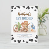 ファーストロデオ誕生日 招待状 (スタンド正面)