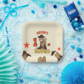 ファーストロデオ ペーパープレート (パーティー)