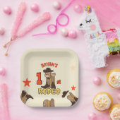 ファーストロデオ ペーパープレート (パーティー)