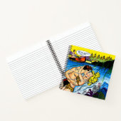 ファーストロマンス07女かわいらしの子ヴィンテージ漫画 ノートブック (内部)