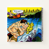 ファーストロマンス07女かわいらしの子ヴィンテージ漫画 ノートブック (裏面)