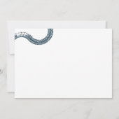 ファーストワンバースデーレースカー 招待状 (裏面)