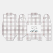 ファーストワンブルーレースカーボーイ1歳の誕生日 フェイバーボックス (見開き)