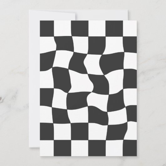 ファーストワンブルーレースカーボーイ1st誕生日パーティー 招待状 (裏面)