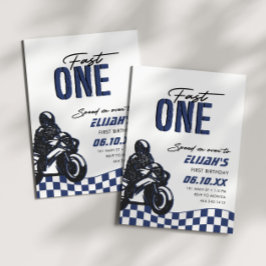 ファーストワンボーイズ1stモータークロスダートバイク誕生日 招待状