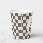 ファーストワンレッドレースカー誕生日 紙コップ