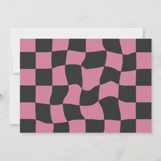 ファーストワンレースカーガール1st誕生日パーティー写真 招待状 (裏面)