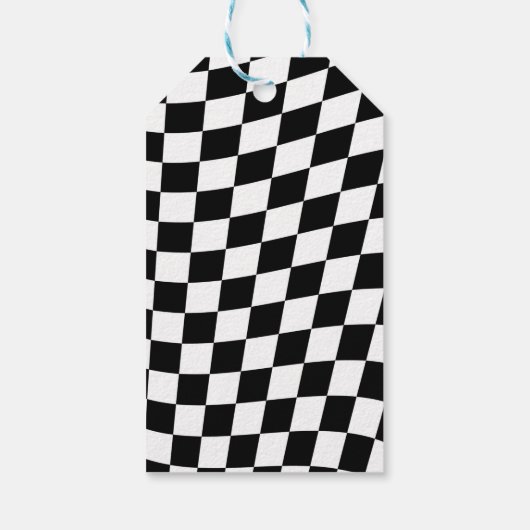 ファーストワンレースカーパーティー誕生日サンキューラベル ギフトタグ (裏面)