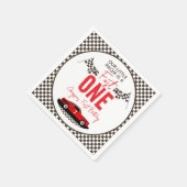 ファーストワンレースカーボーイ1st誕生日パーティー スタンダードカクテルナプキン (角)